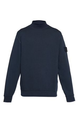 Stone Island Sweatshirt with logo patch | Men's | Vitkac